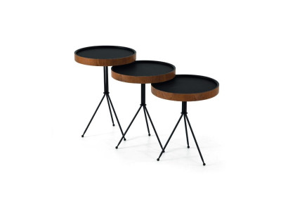 Set 3x Coffee table Coffee table Side table Designer Living room table Table